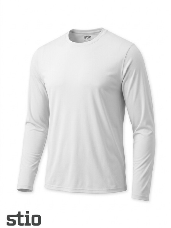 Stio Other - Stio Jackson Hole Long Sleeve Shirt Mens Large White Trail Hiking Sun Shirt UPF
